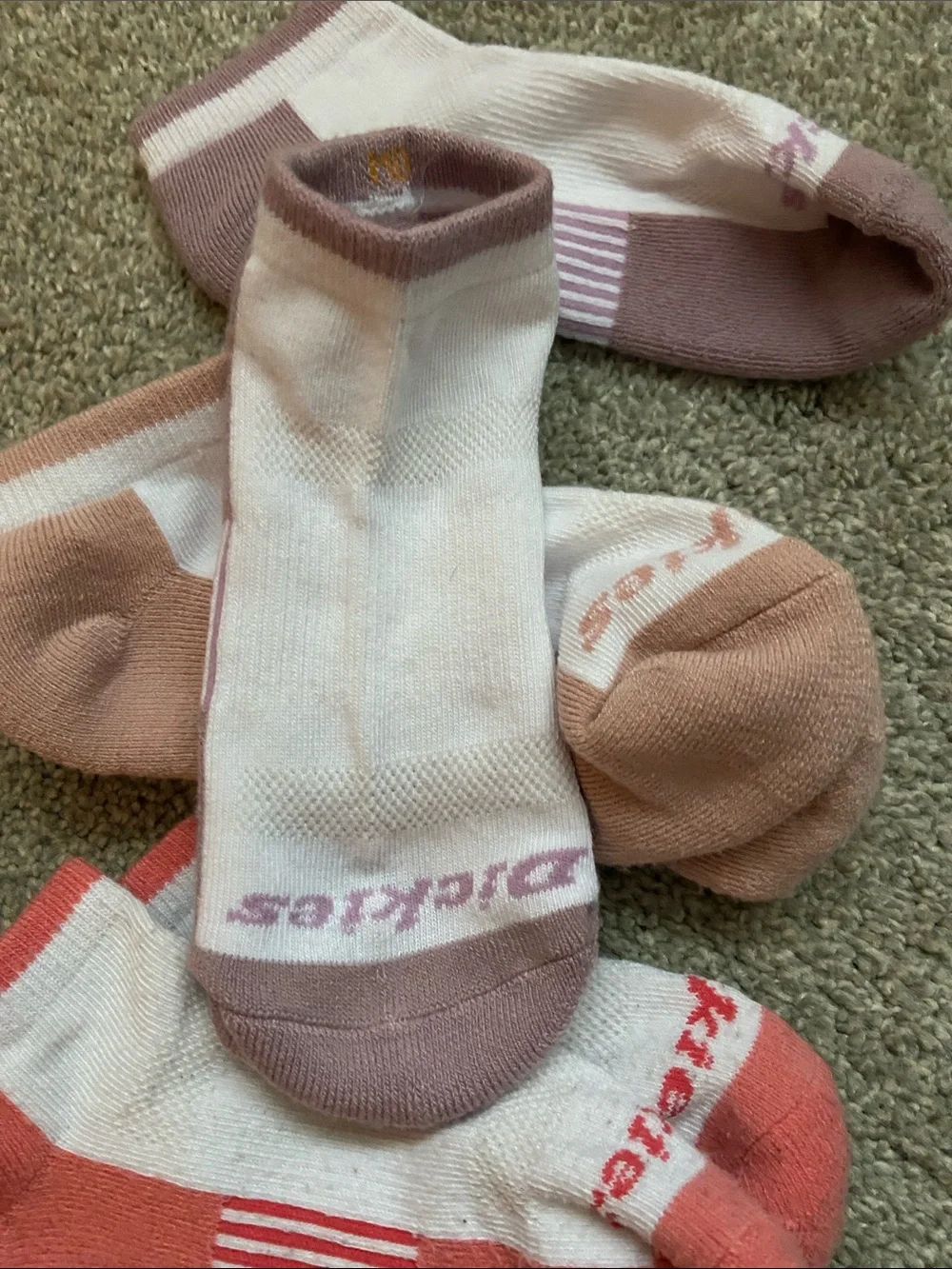 Dickies 3 Pairs of Athletic Socks - Adult Medium